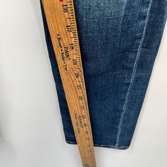 Womens Rock & Republic Mid-Rise Berlin Dark Wash Skinny Denim Jeans Size 10 - Picture 8 of 12